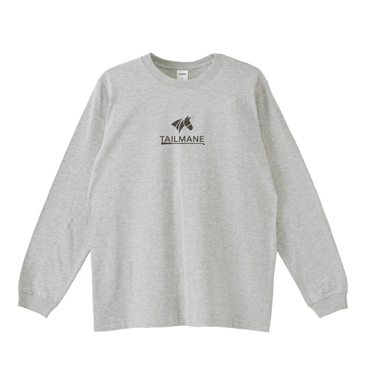 TAILMANEロゴ刺繍 LONG TEE 全2色 T006 gray image