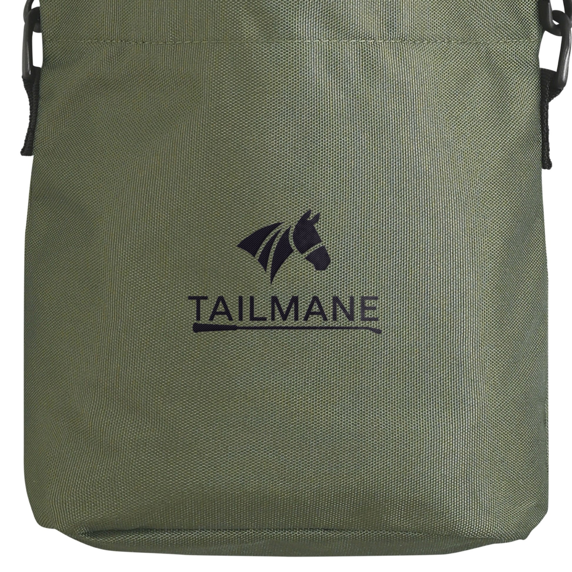 TAILMANEロゴ刺繍 バッグ olive-drab image