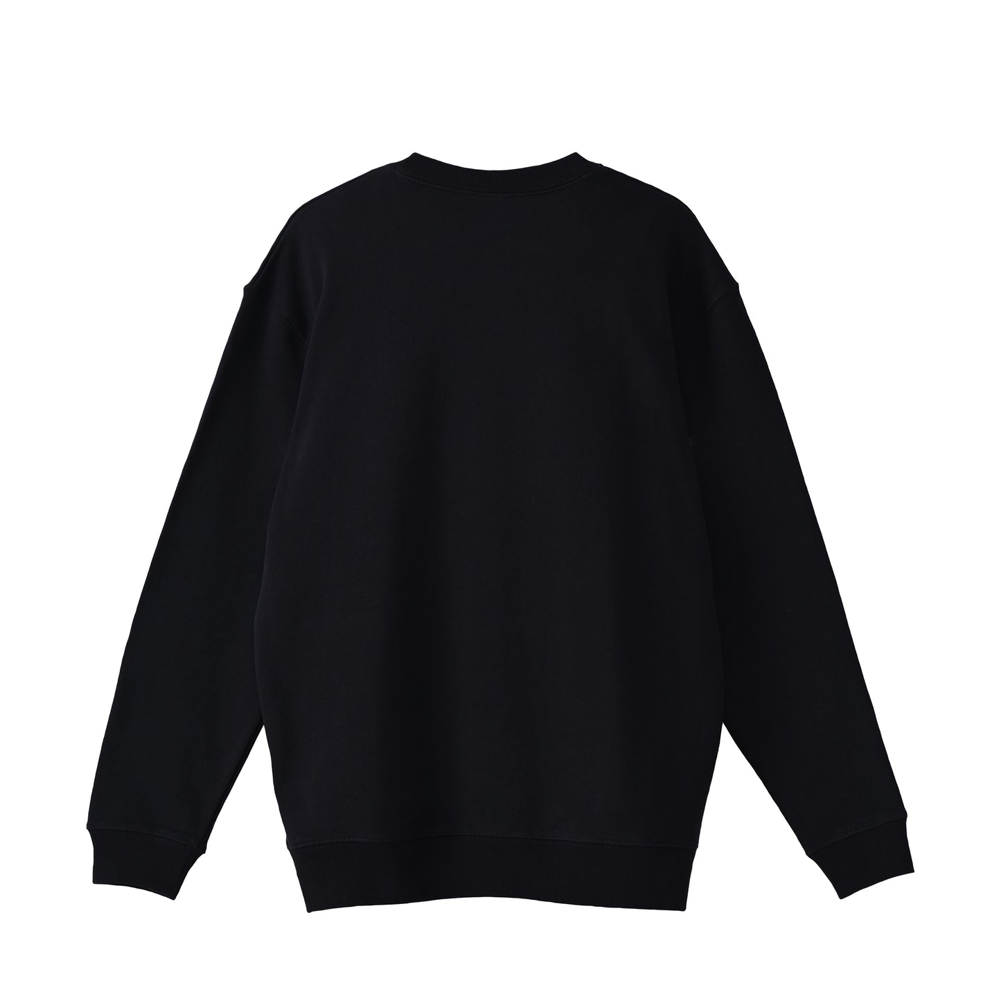 馬シルエットロゴ刺繍 スウェット 全4色 T014 black image