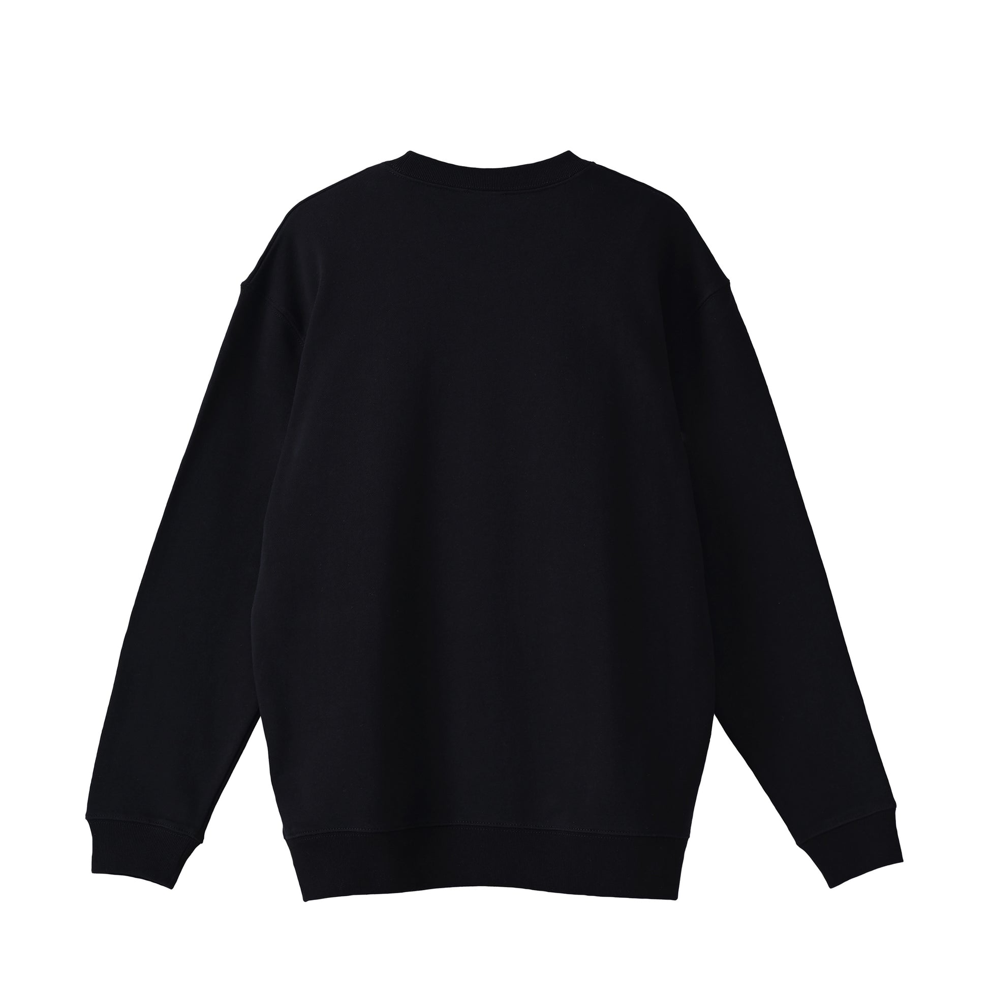 馬シルエットロゴ刺繍 スウェット 全4色 T014 black image