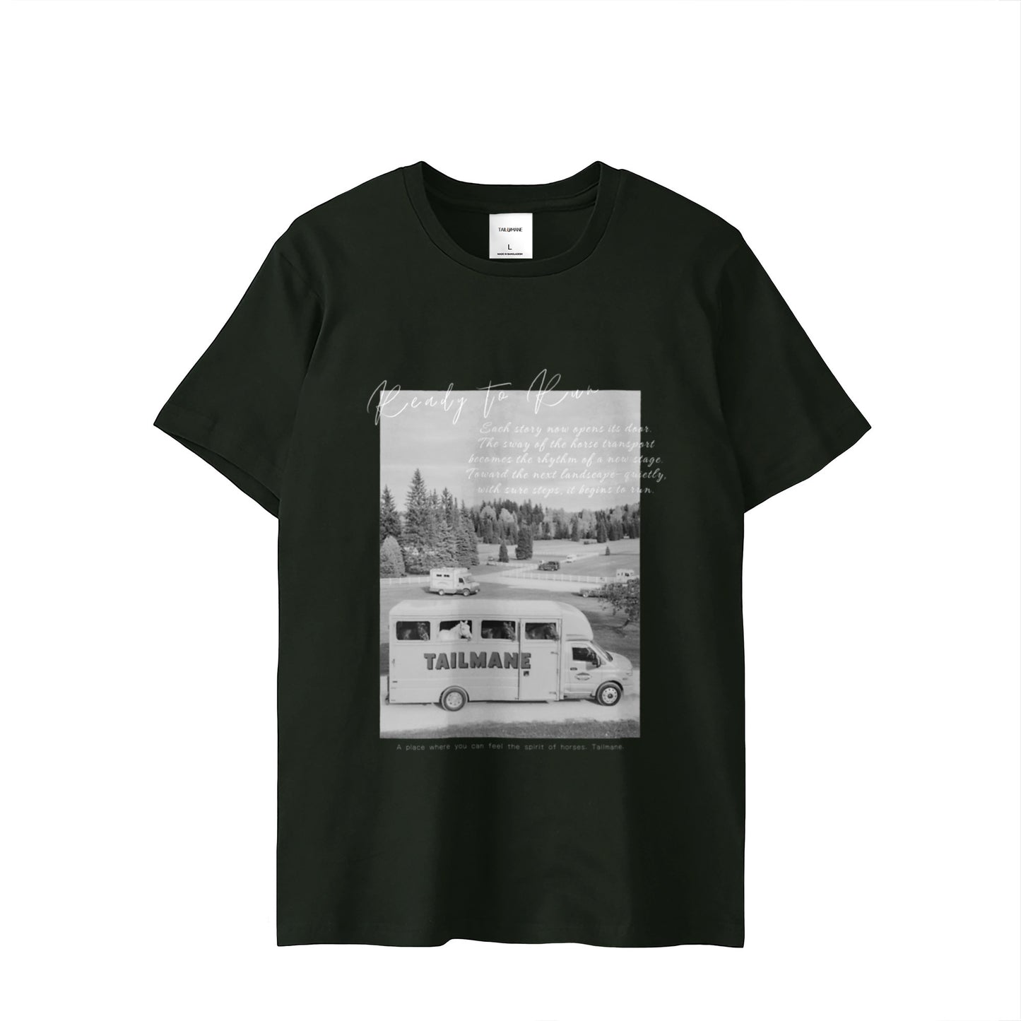 READY TO RUN SHORT TEE 全3色 T014 black image