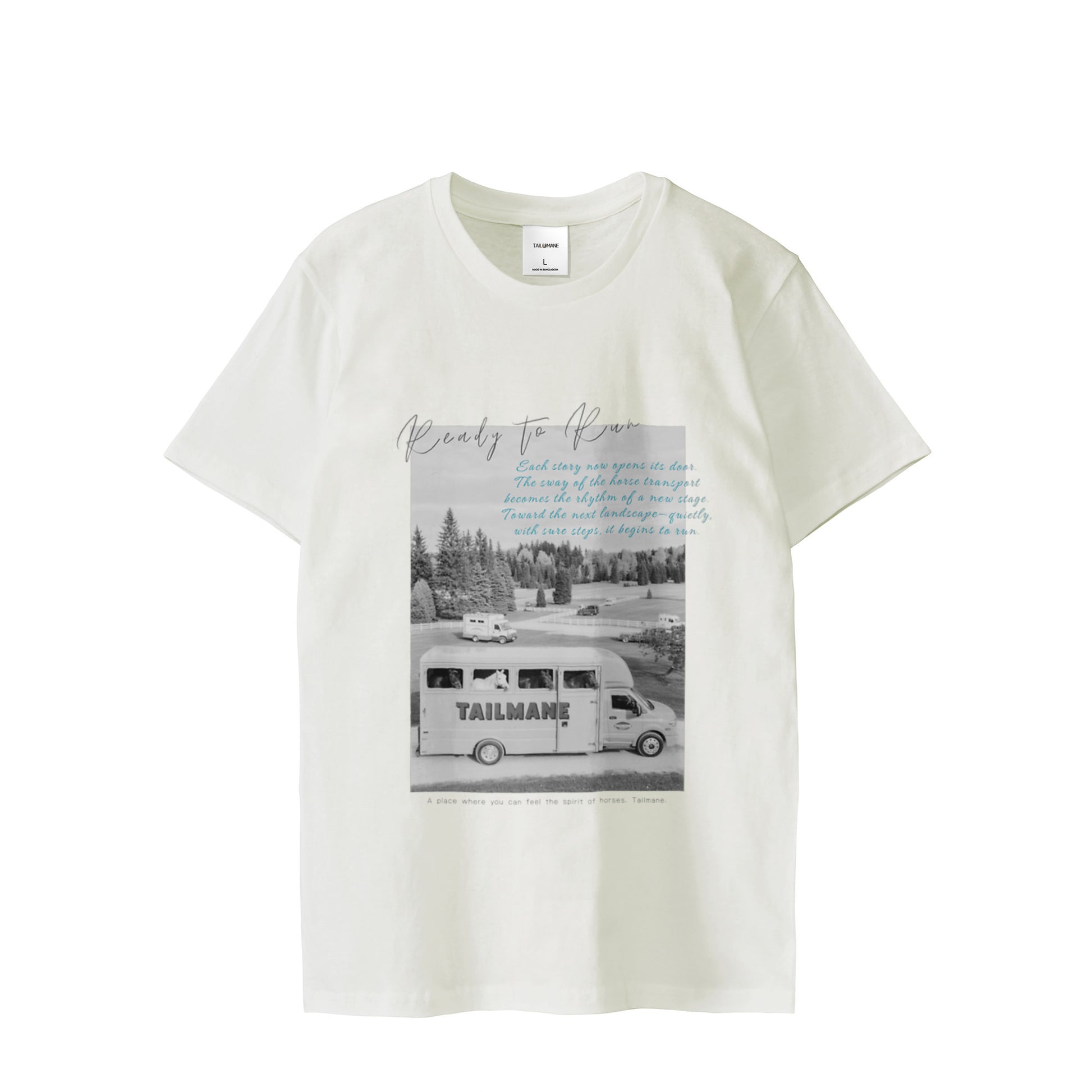 READY TO RUN SHORT TEE 全3色 T014 white image