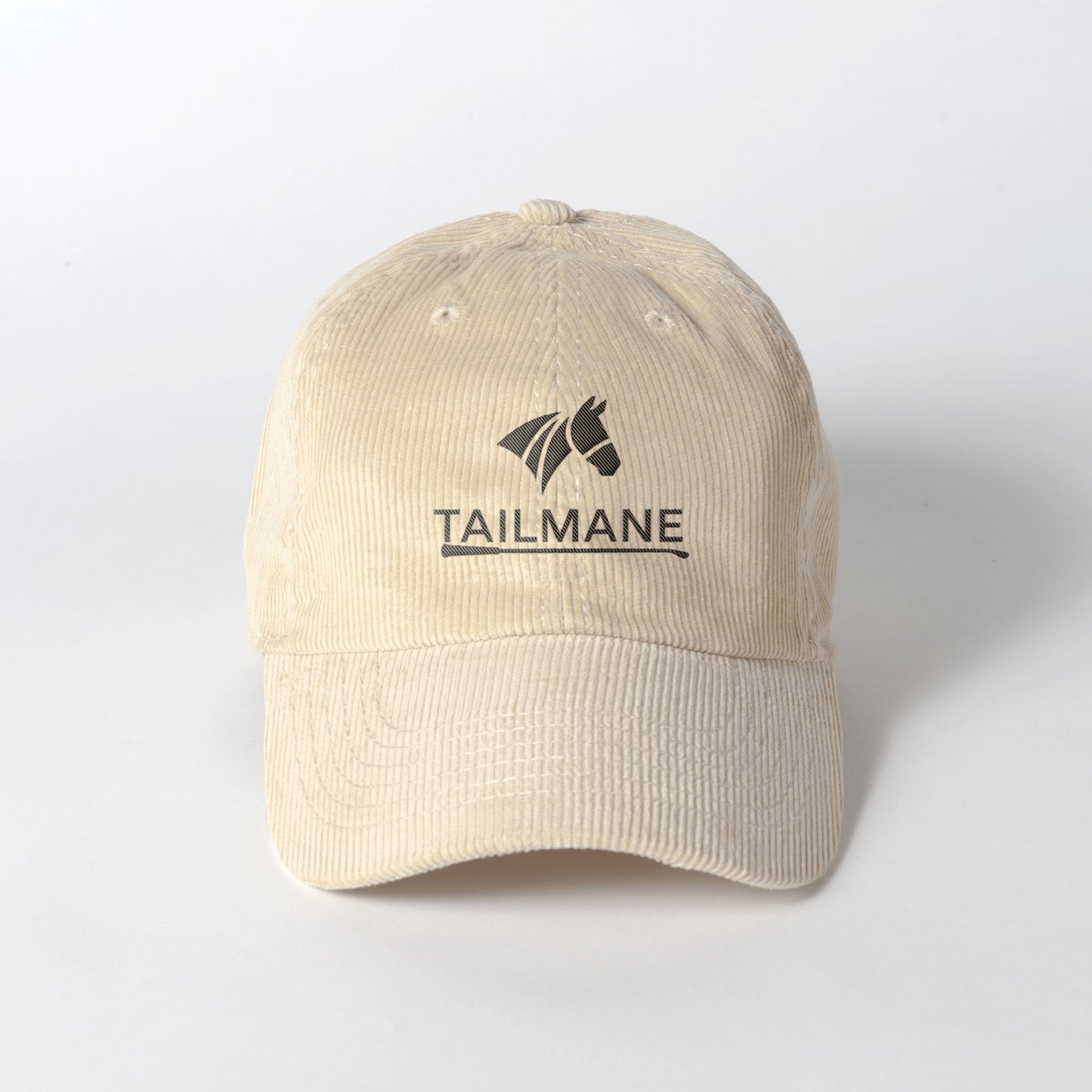 TAILMANEロゴ刺繡コーデュロイCAP C007 sand image
