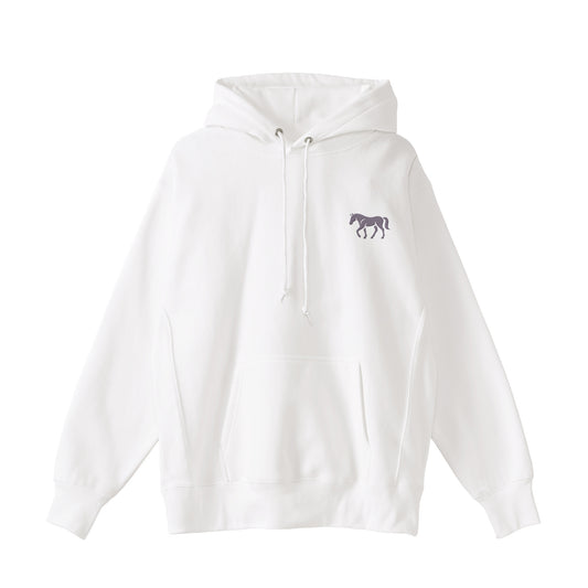 TAILMANEロゴ刺繍 裏起毛ポケットパーカー  4Color T056 white image