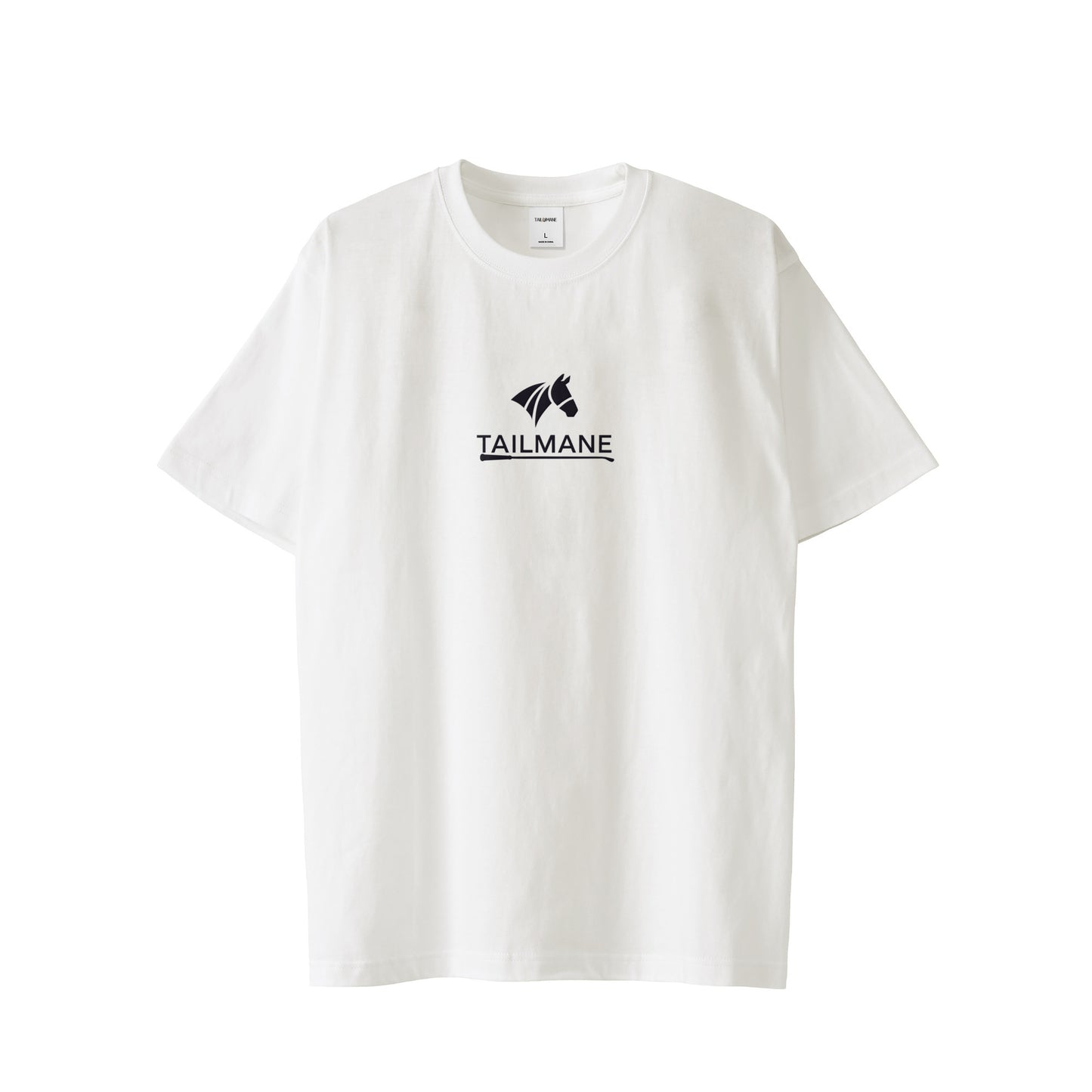 TAILMANEロゴ刺繍 SHOT TEE T005 white image