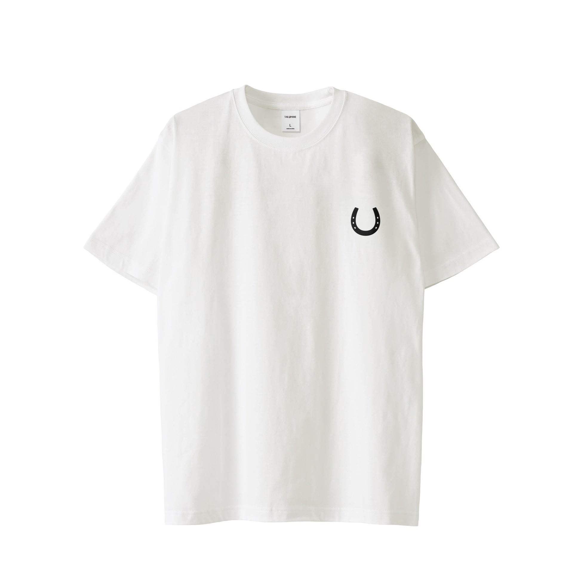 ボースシュー刺繍 SHOT TEE 全4色 T008 white image