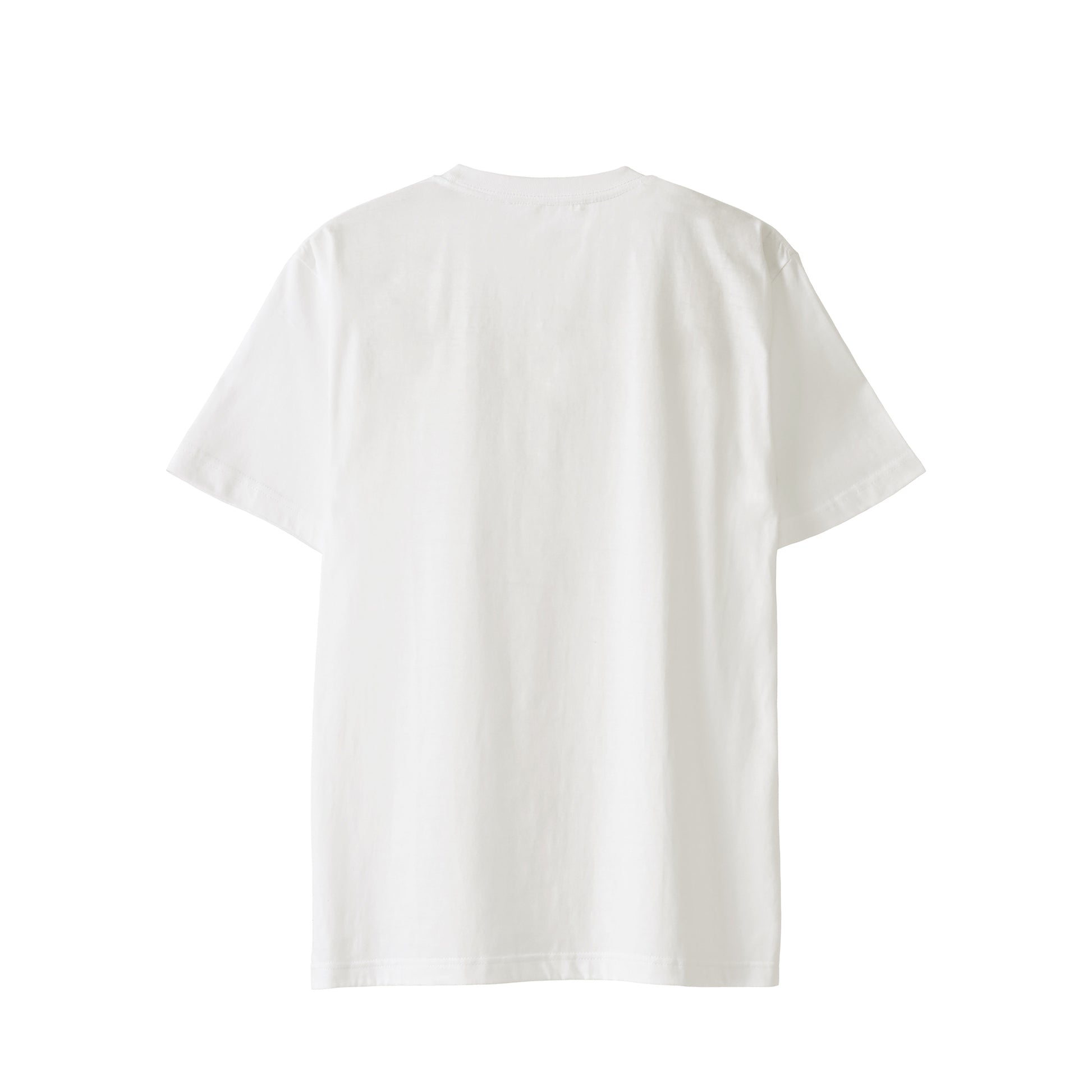 馬シルエットロゴ刺繍 半袖Tシャツ 全6色 T012 white image