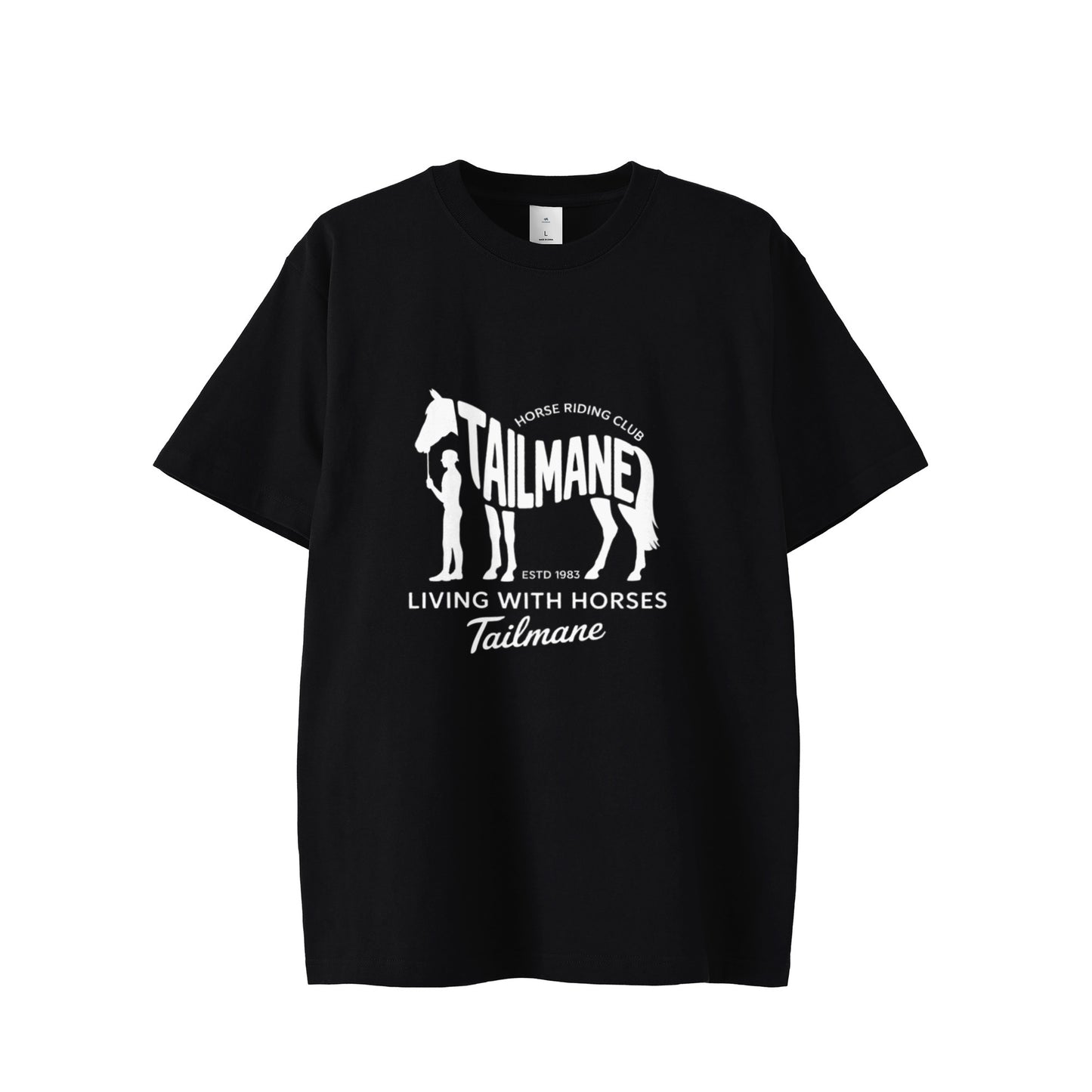 HORSE RIDING CLUBⅡ 半袖Tシャツ 全8色 T017 black image