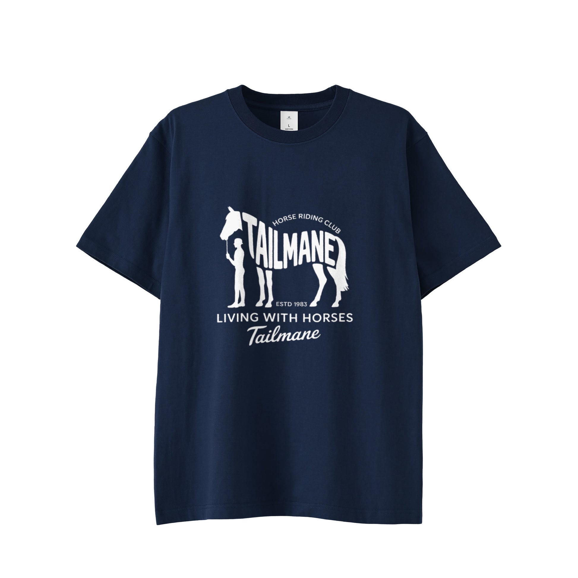 HORSE RIDING CLUBⅡ 半袖Tシャツ 全8色 T017 indigo image