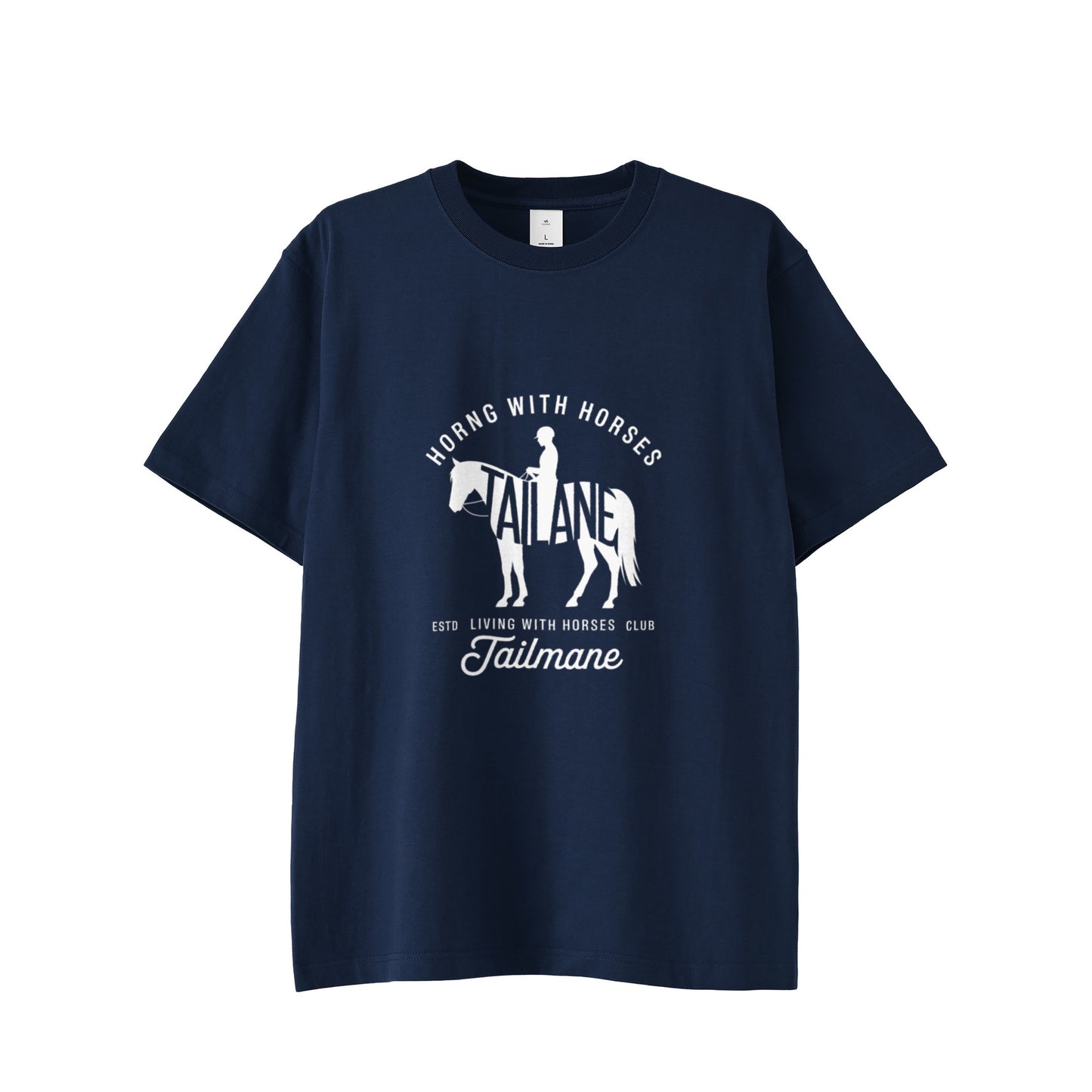 HORSE RIDING CLUBⅢ 半袖Tシャツ 全8色 T019 indigo image