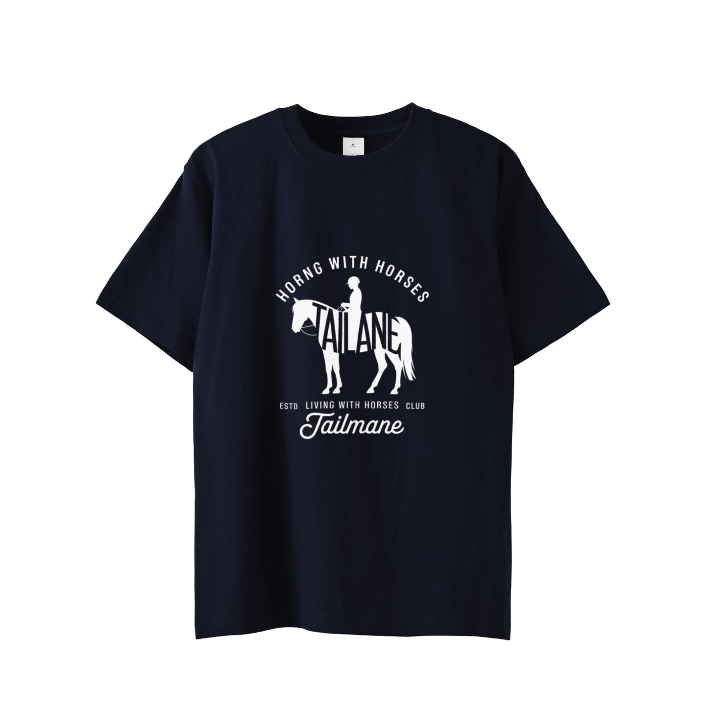 HORSE RIDING CLUBⅢ 半袖Tシャツ 全8色 T019 navy image