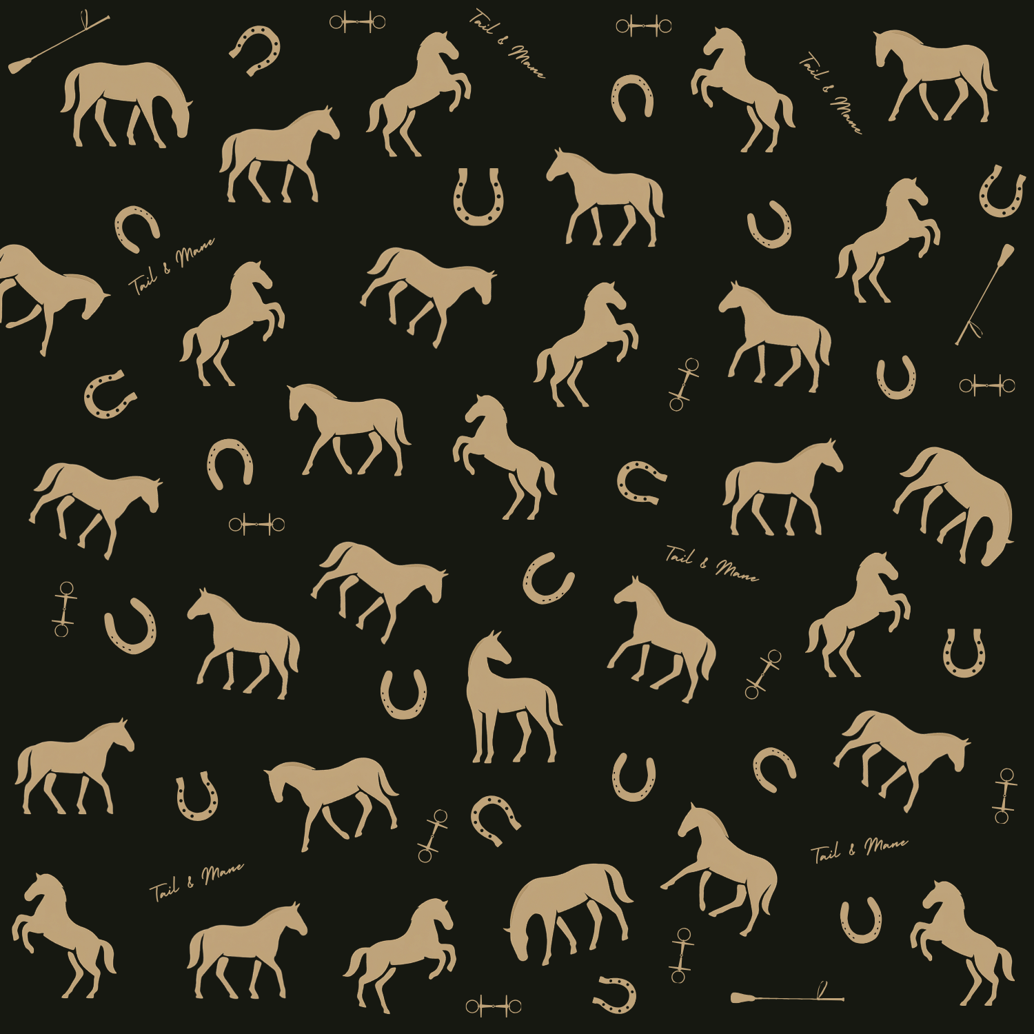 馬モノグラム（Horse Monogram）
