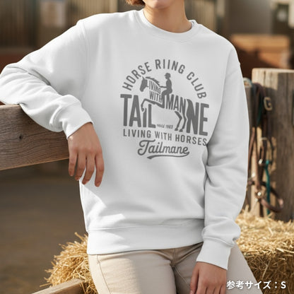 HORSE RIDING CLUB 1 裏パイルスウェット  4Color T062