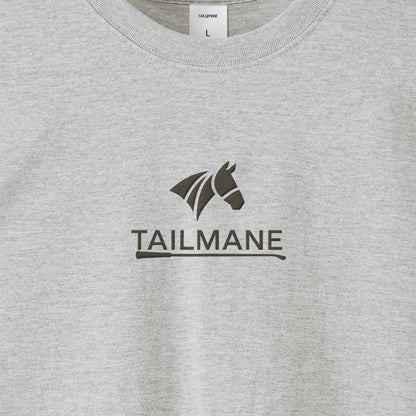 TAILMANEロゴ刺繍　LONG TEE　全2色 T006 gray image