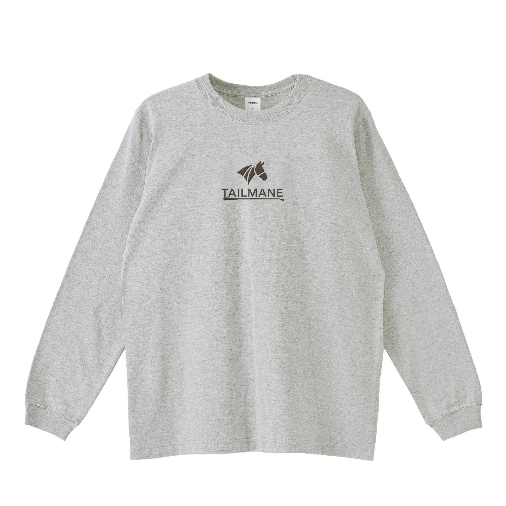 TAILMANEロゴ刺繍　LONG TEE　全2色 T006 gray image