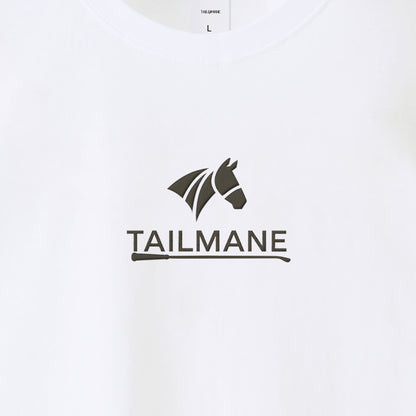 TAILMANEロゴ刺繍　LONG TEE　全2色 T006 white image