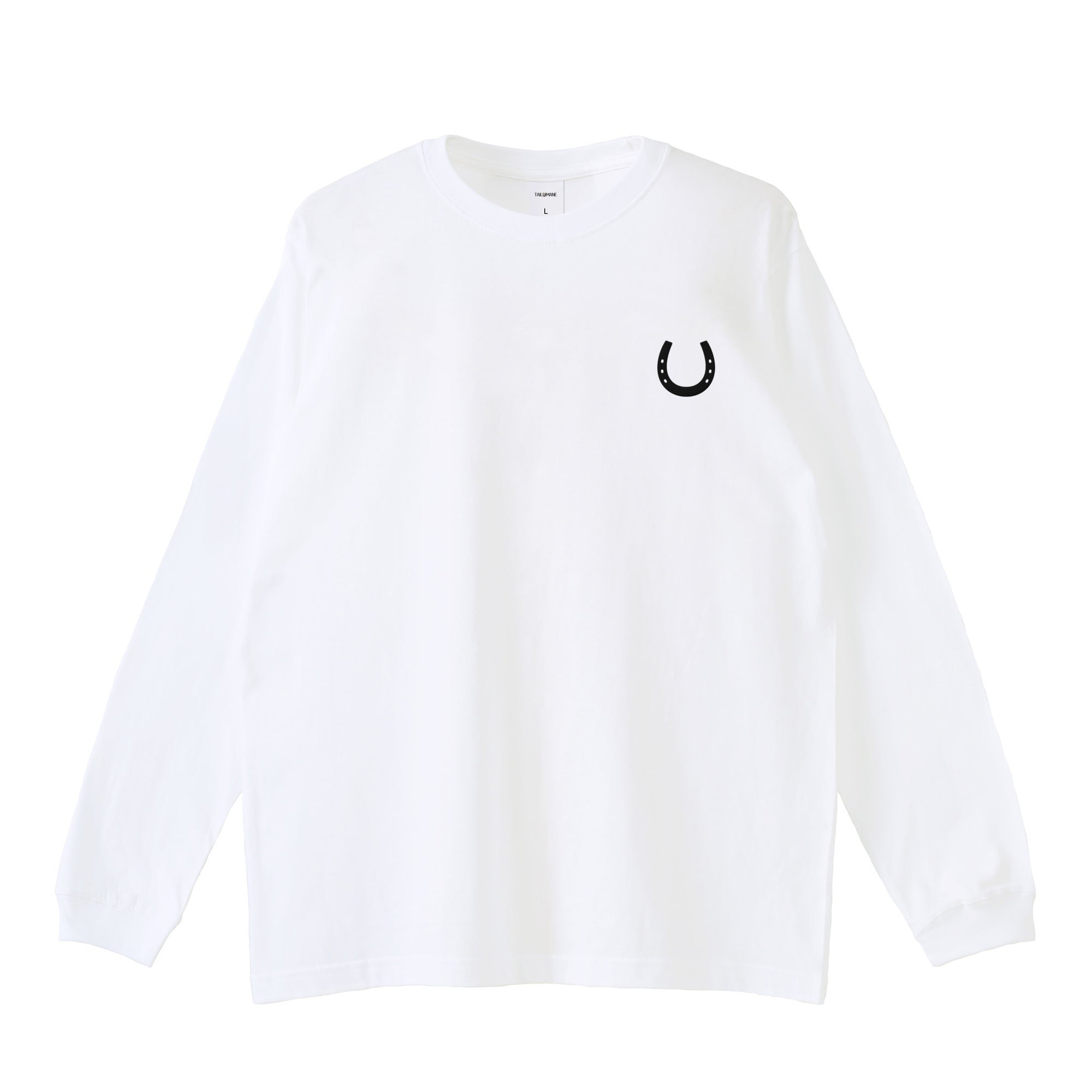 蹄鉄ワンポイント刺繍 ロングTシャツ 3Color T007 – TAILMANE（テイル