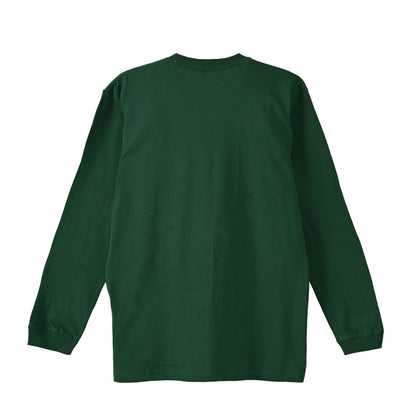 馬のいる風景を胸に ロングTシャツ T004 全5色 green image