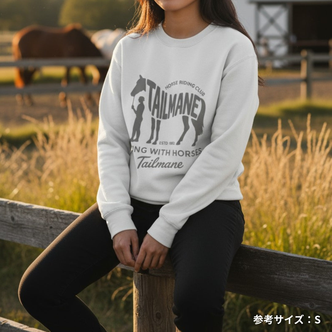 HORSE RIDING CLUB 2 裏パイルスウェット  3Color T061