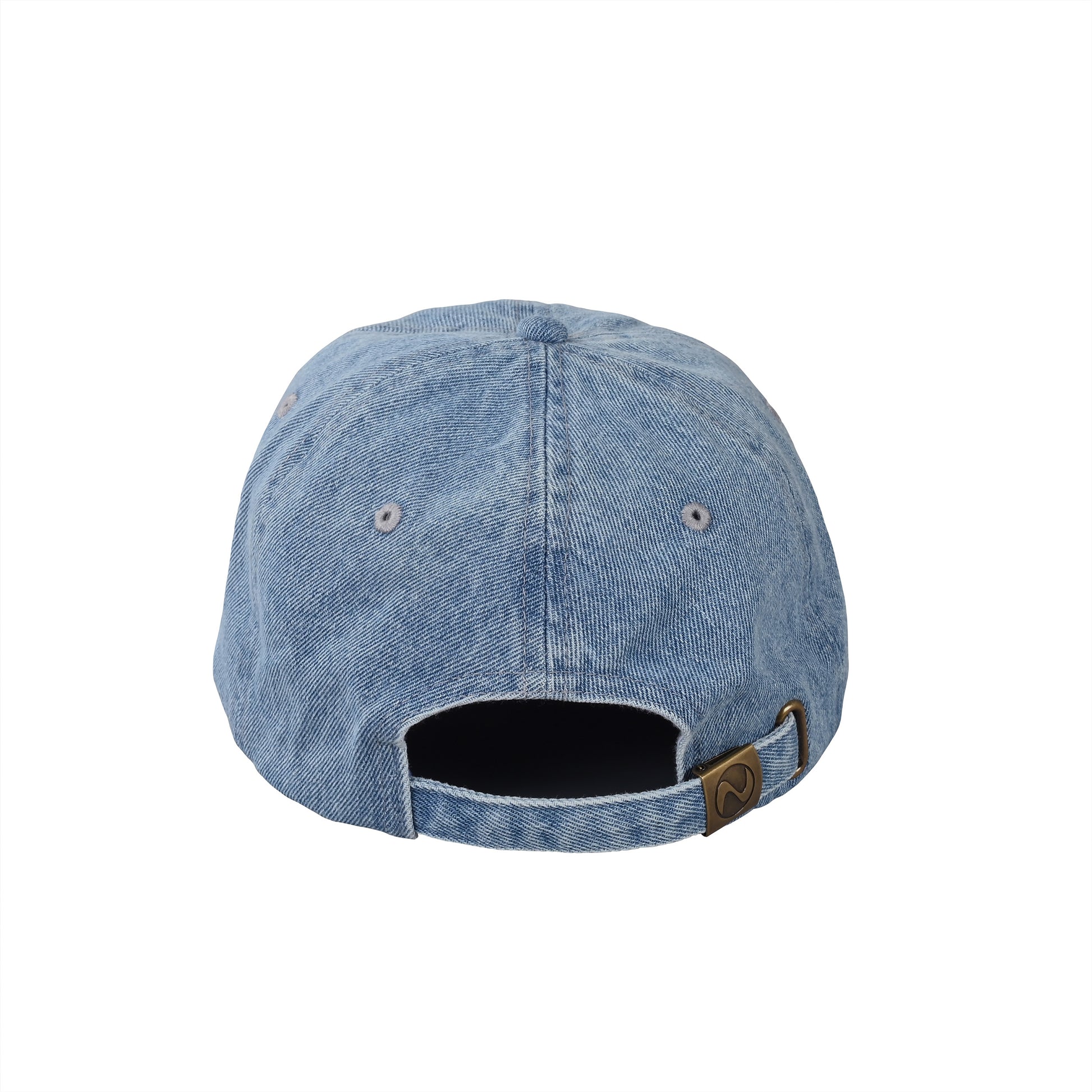 蹄鉄ワンポイント刺繍（小） デニムCAP  3Color T065 light-blue image