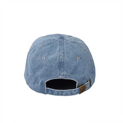 蹄鉄ワンポイント刺繍（小） デニムCAP  3Color T065 light-blue image