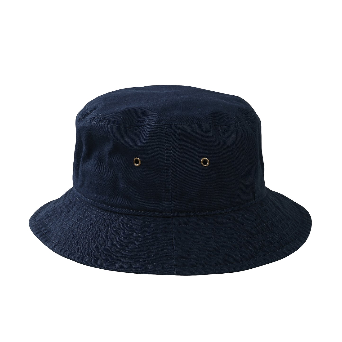 蹄鉄ワンポイント刺繍（小） コットンバケットハット  5Color T066 navy image