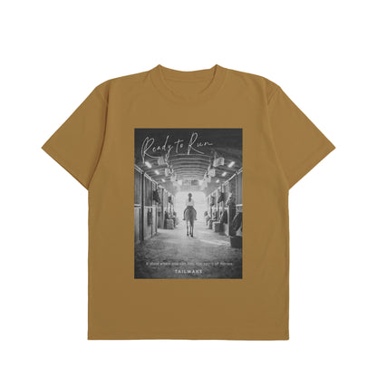 手綱を取るその先へ Dry Heavy Weight 半袖Tシャツ  7Color T063 caramel image
