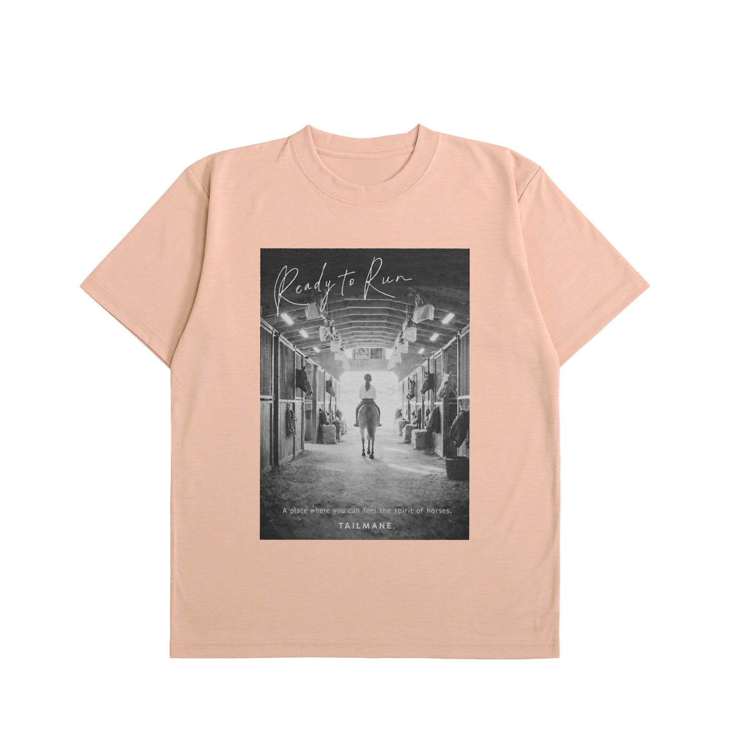 手綱を取るその先へ Dry Heavy Weight 半袖Tシャツ  7Color T063 dusty-pink image