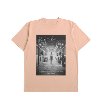手綱を取るその先へ Dry Heavy Weight 半袖Tシャツ  7Color T063 dusty-pink image