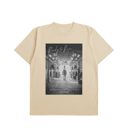 手綱を取るその先へ Dry Heavy Weight 半袖Tシャツ  7Color T063 nuts image