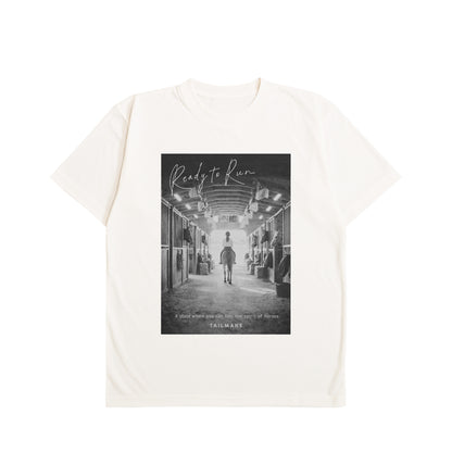 手綱を取るその先へ Dry Heavy Weight 半袖Tシャツ  7Color T063 organic-white image
