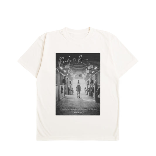 手綱を取るその先へ Dry Heavy Weight 半袖Tシャツ  7Color T063 organic-white image