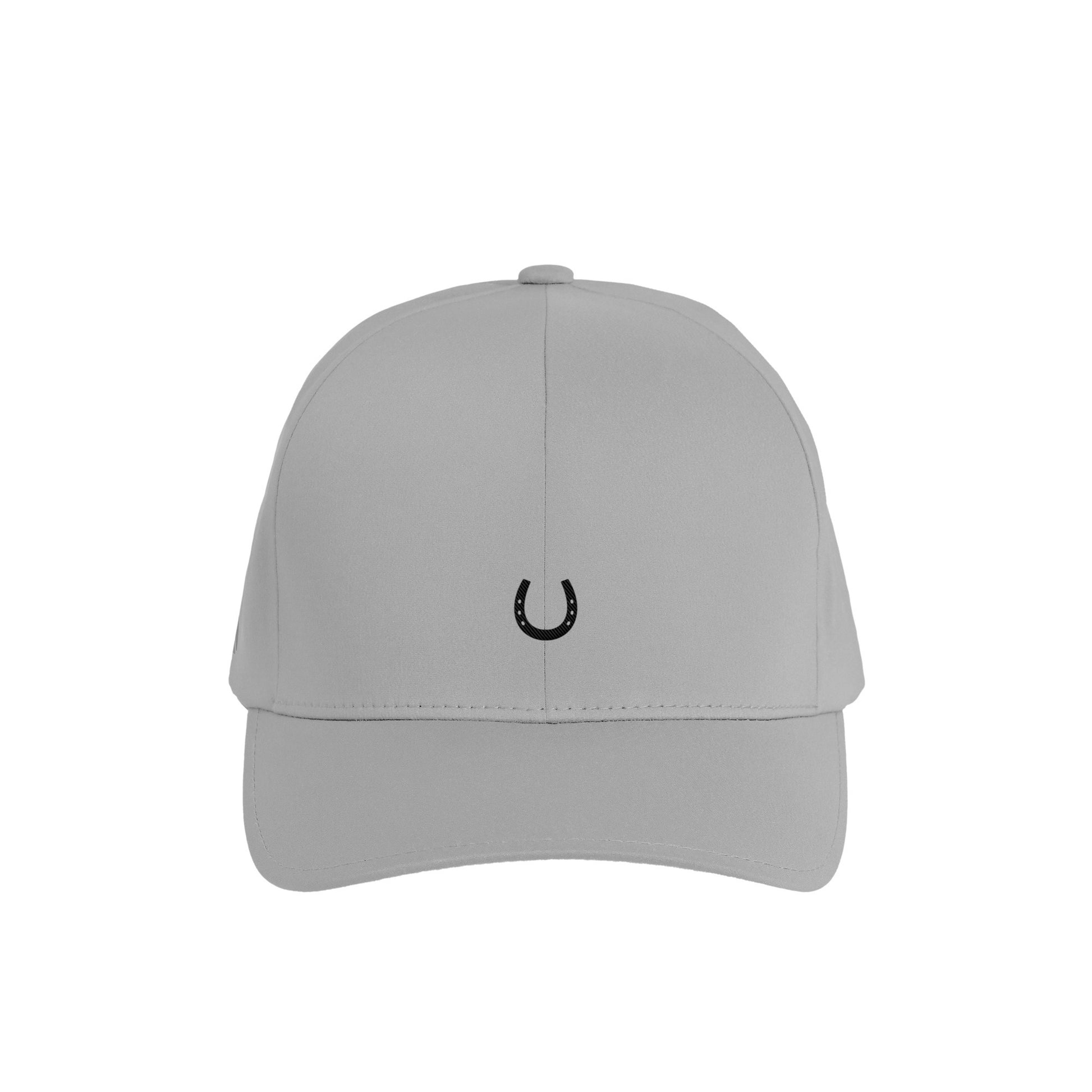 蹄鉄ワンポイント刺繍 シームレスCAP  6Color T065 silver image