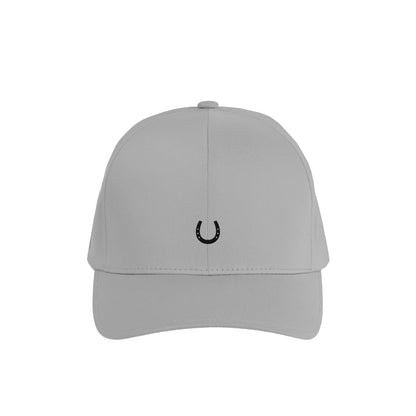 蹄鉄ワンポイント刺繍 シームレスCAP  6Color T065 silver image