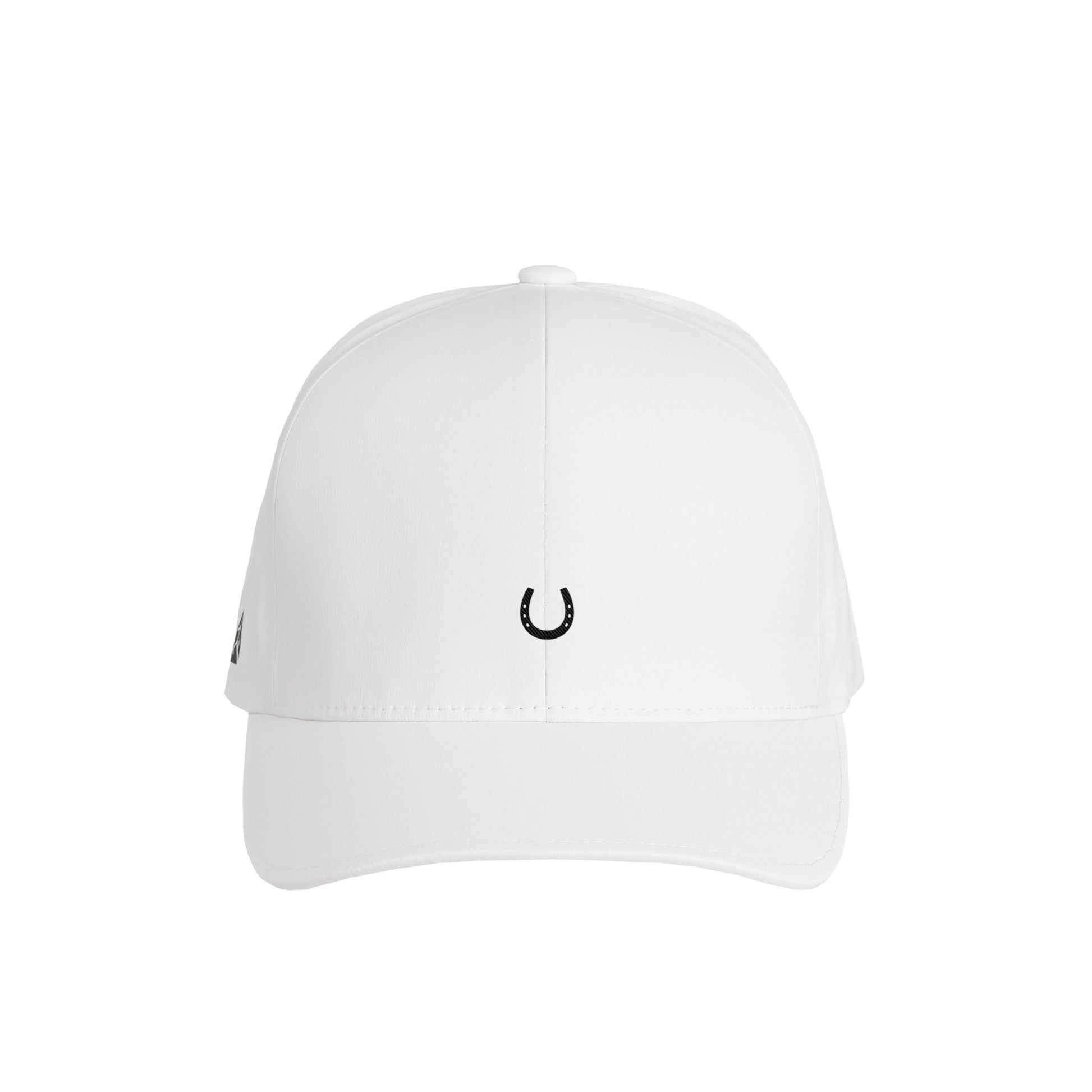 蹄鉄ワンポイント刺繍 シームレスCAP  6Color T065 white image