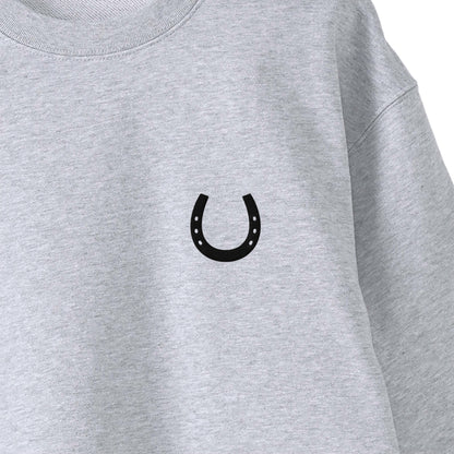 ホースシュー刺繍　SWEAT　全3色 T010 gray image