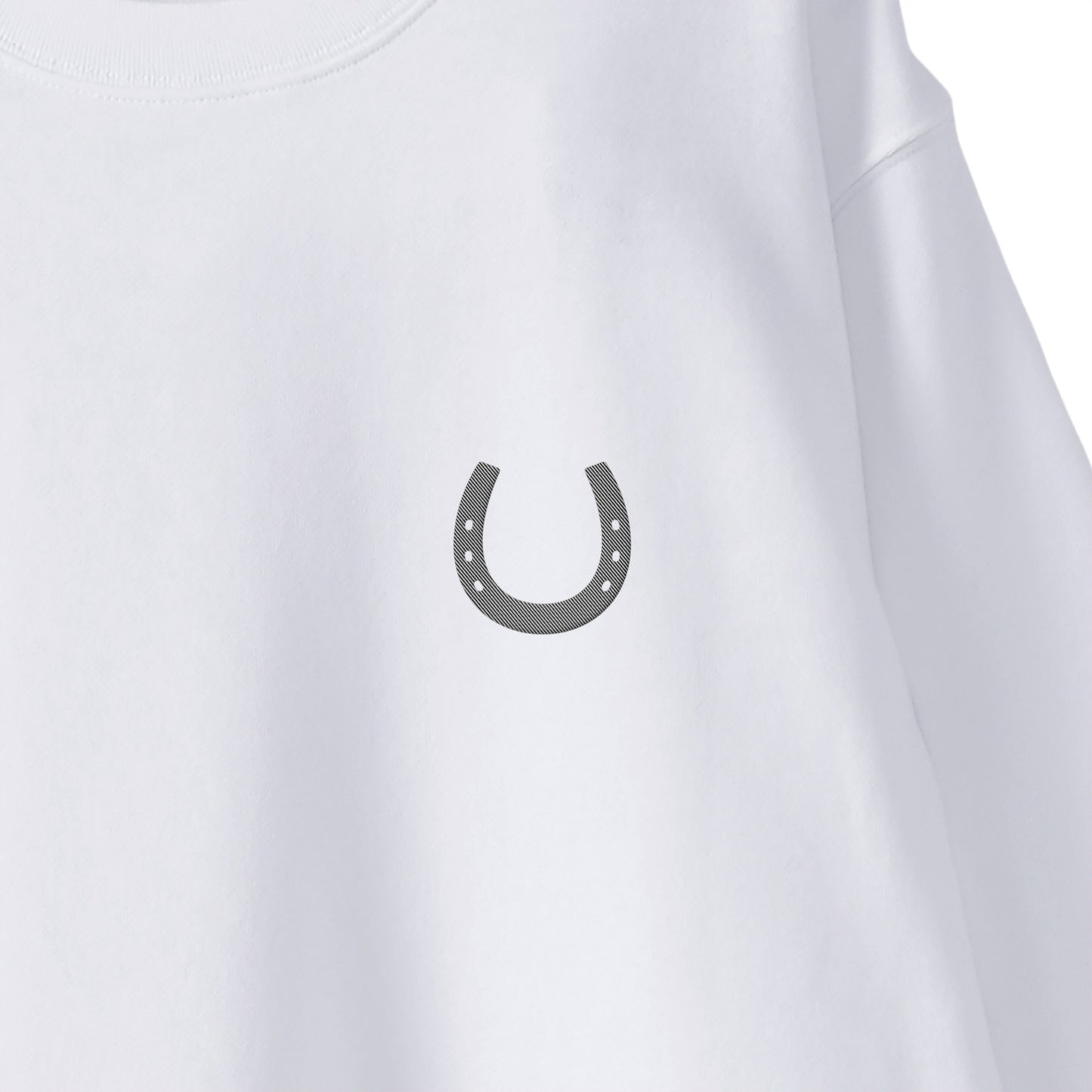 ホースシュー刺繍　SWEAT　全3色 T010 white image