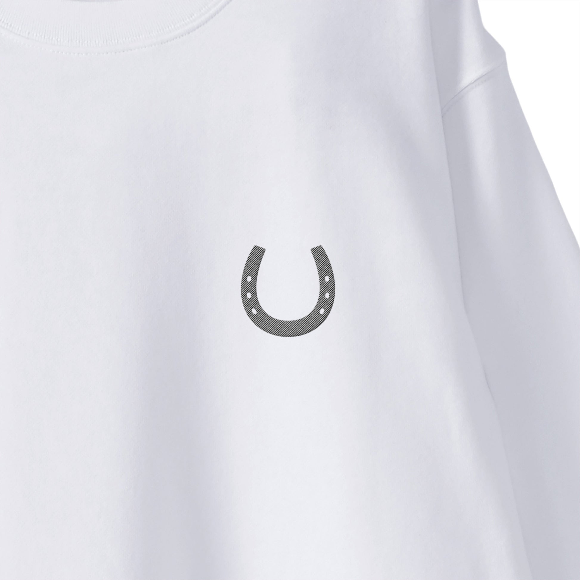 ホースシュー刺繍　SWEAT　全3色 T010 white image