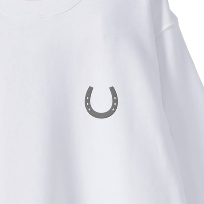 ホースシュー刺繍　SWEAT　全3色 T010 white image