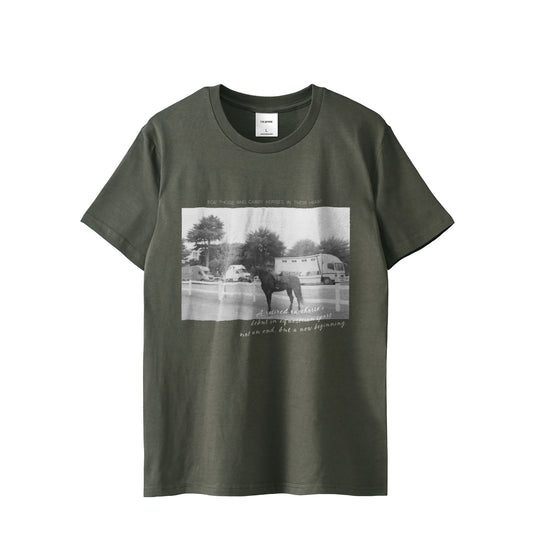 HORSE TRAILER JOURNEY 　SHORT TEE　全3色　T012 charcoal image