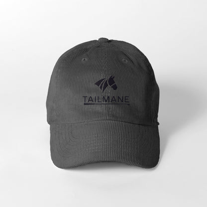 TAILMANEロゴ刺繡コーデュロイCAP　C007 gray image