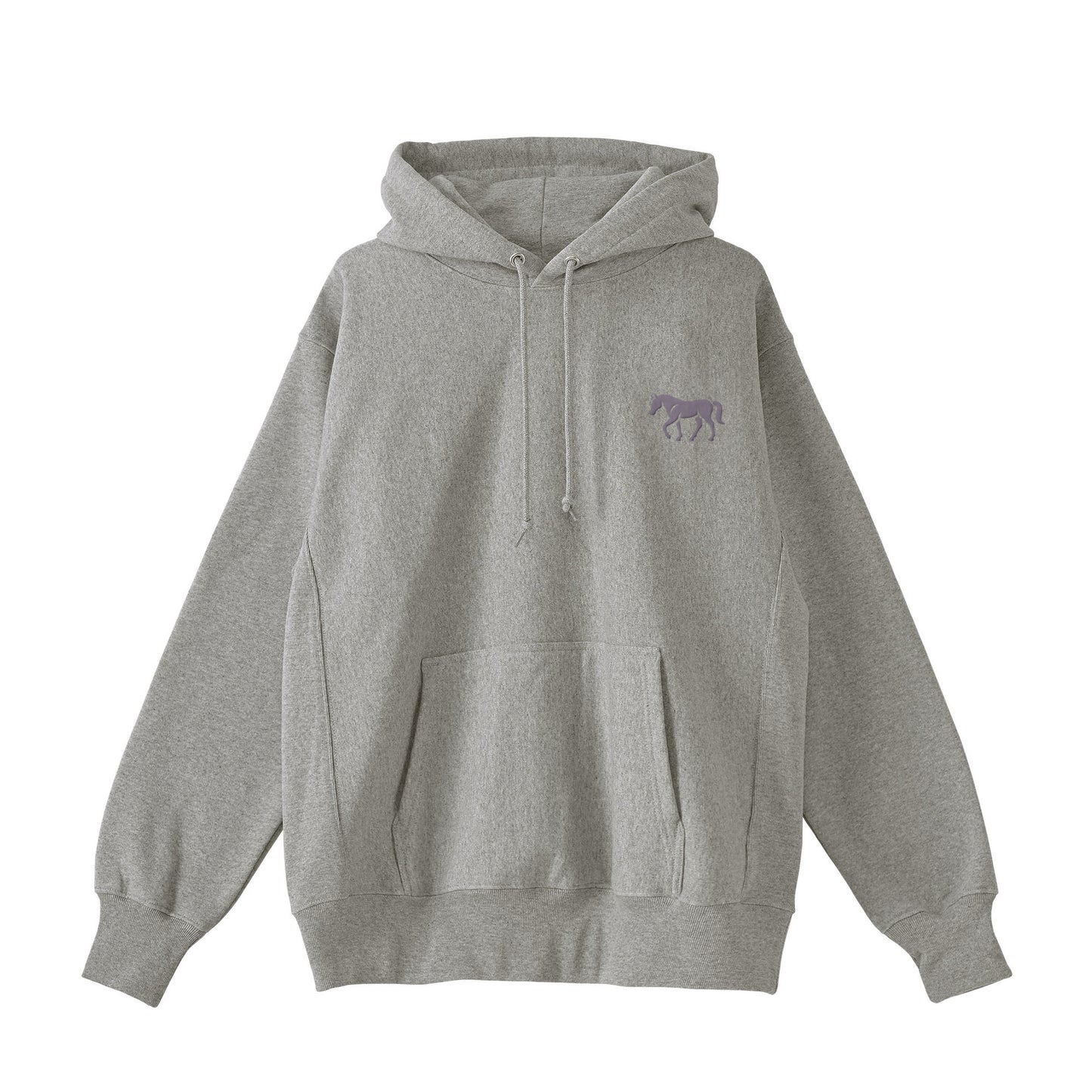 TAILMANEロゴ刺繍 裏起毛ポケットパーカー  4Color T056 gray image