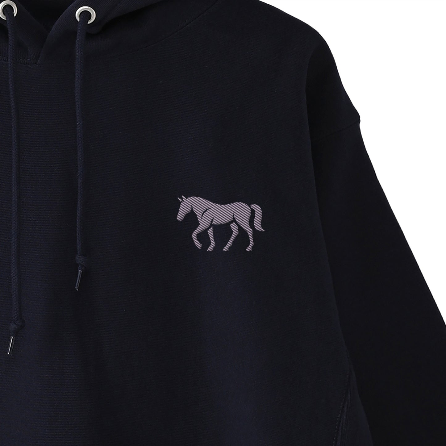 TAILMANEロゴ刺繍 裏起毛ポケットパーカー  4Color T056 navy image