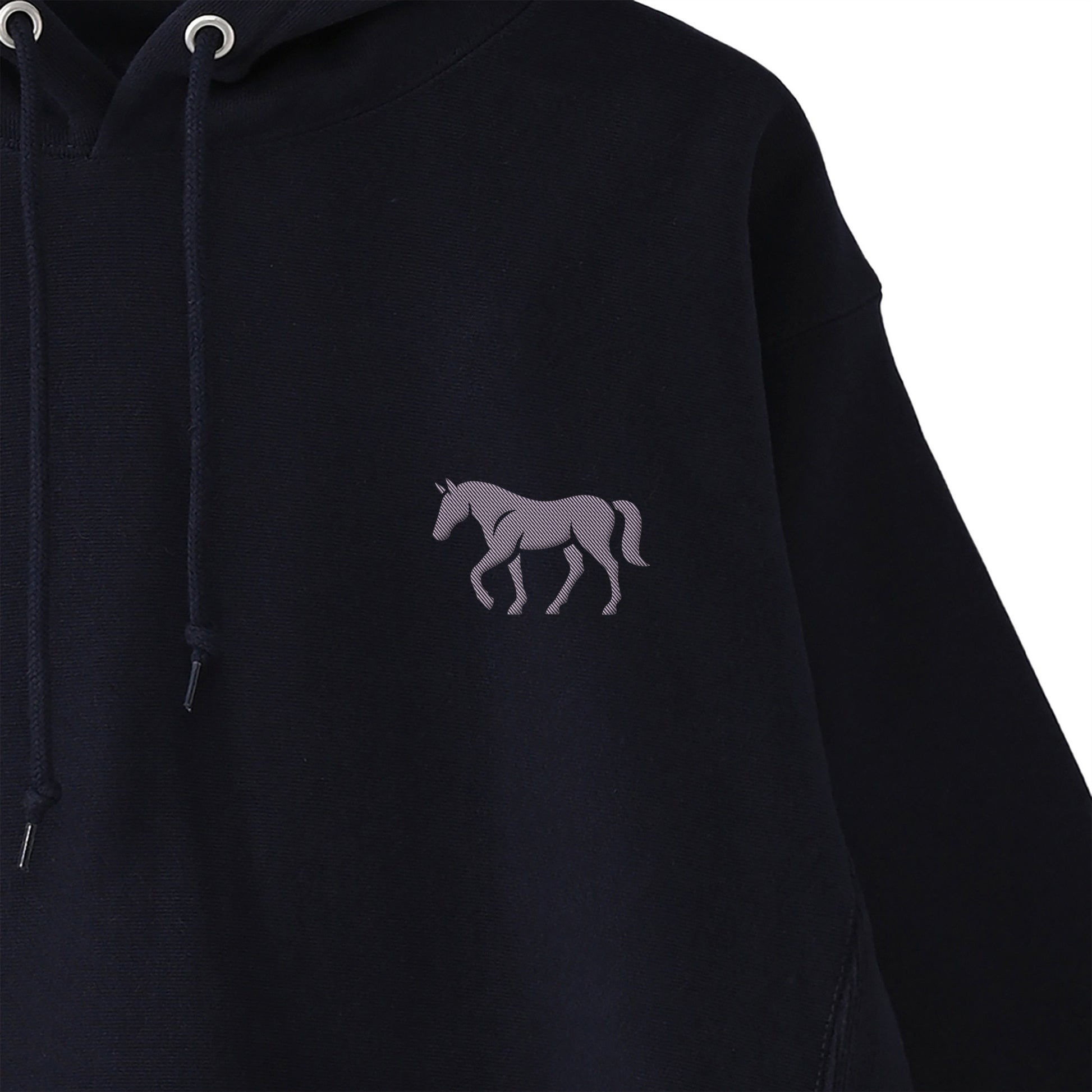 TAILMANEロゴ刺繍 裏起毛ポケットパーカー  4Color T056 navy image