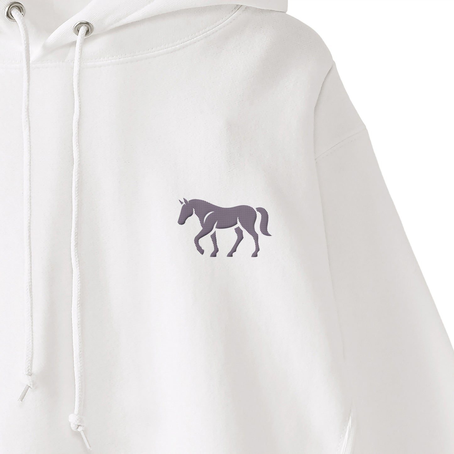 TAILMANEロゴ刺繍 裏起毛ポケットパーカー  4Color T056 white image