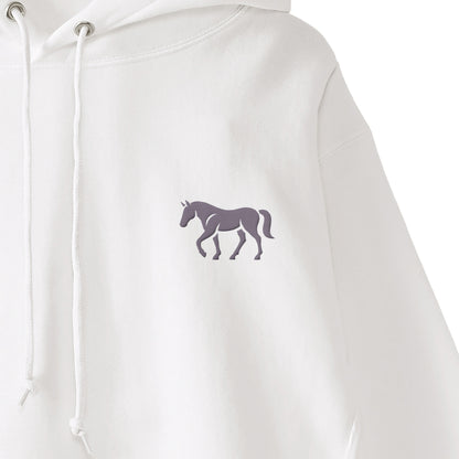 TAILMANEロゴ刺繍 裏起毛ポケットパーカー  4Color T056 white image