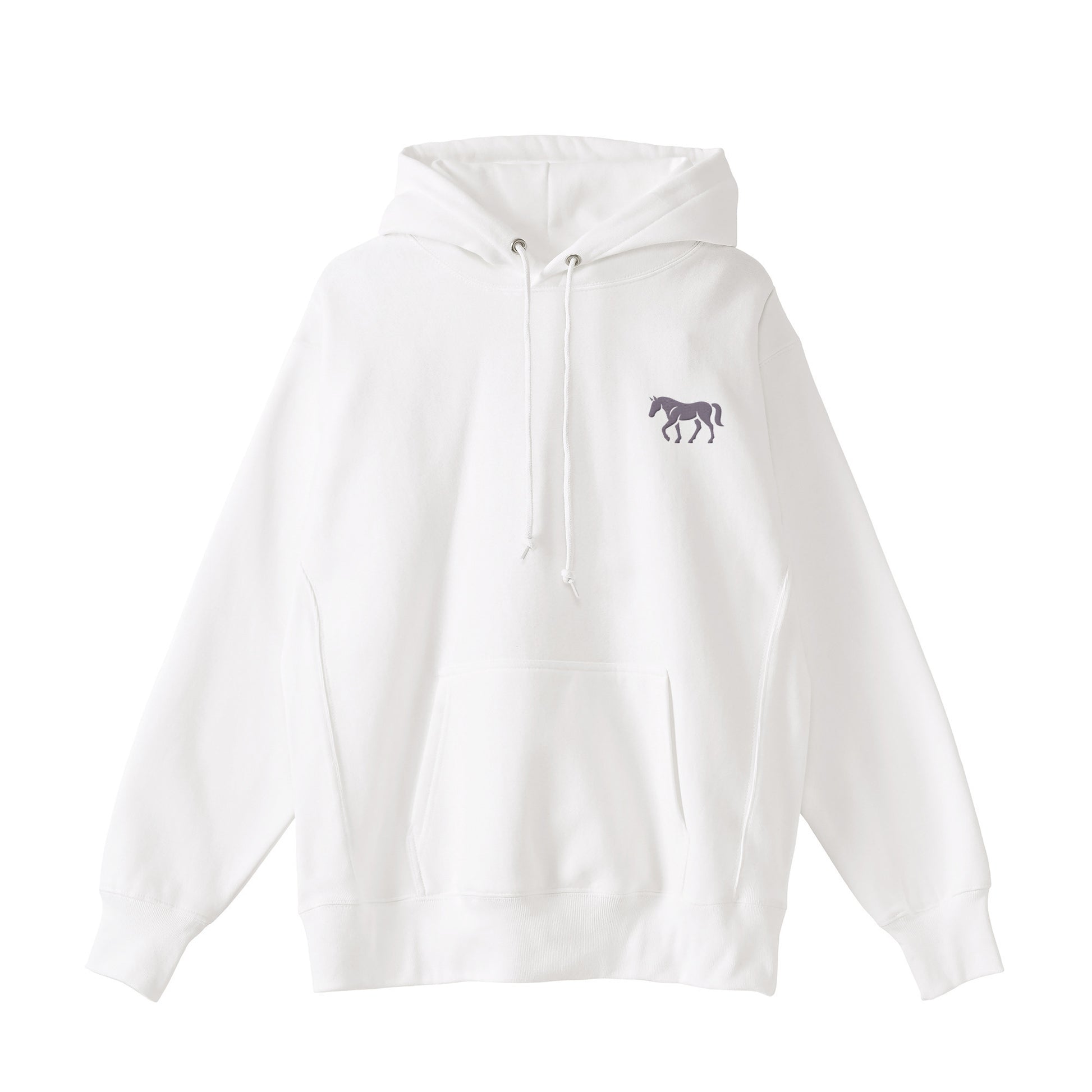 TAILMANEロゴ刺繍 裏起毛ポケットパーカー  4Color T056 white image