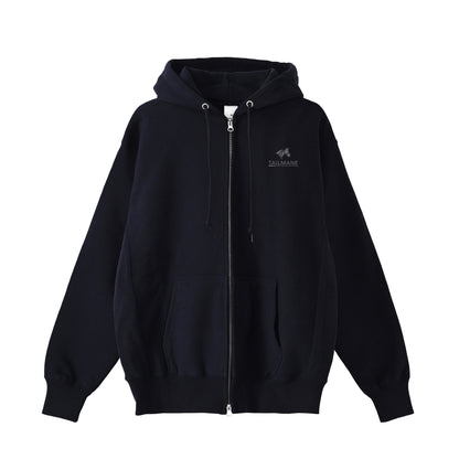 HORSE RIDING CLUB 2 裏起毛ZIPパーカー （刺繍ロゴ入り） 4Color T059 navy image