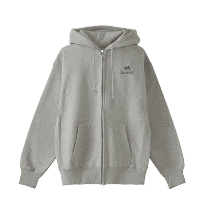 HORSE RIDING CLUB 1 裏起毛ZIPパーカー （刺繍ロゴ入り） 7Color T060 gray image