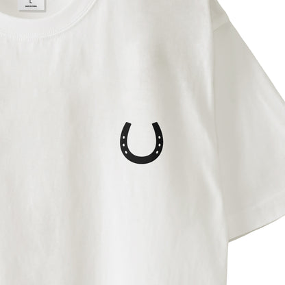 ボースシュー刺繍　SHOT TEE　全4色 T008 white image